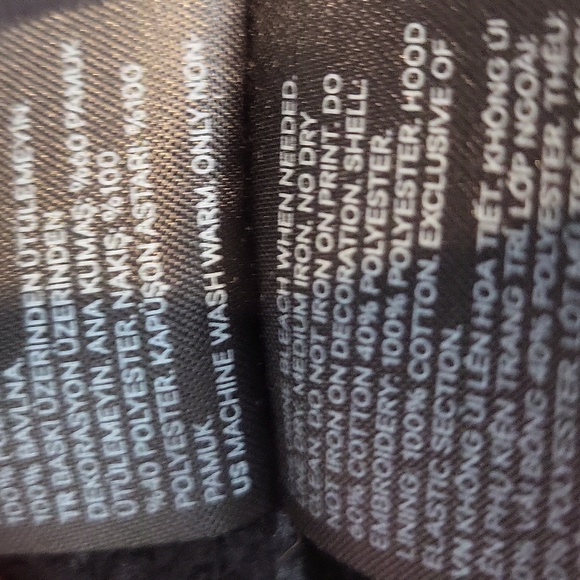 H&M L.o.g.g. WB Friends Colab "FRIENDS" Fleece Lined Pocket Hoodie Sweatshirt - Picture 13 of 13